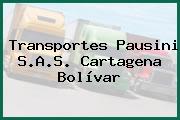 Transportes Pausini S.A.S. Cartagena Bolívar