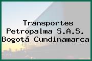 Transportes Petropalma S.A.S. Bogotá Cundinamarca
