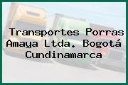 Transportes Porras Amaya Ltda. Bogotá Cundinamarca