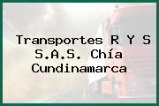 Transportes R Y S S.A.S. Chía Cundinamarca