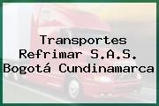 Transportes Refrimar S.A.S. Bogotá Cundinamarca