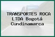 TRANSPORTES ROCA LTDA Bogotá Cundinamarca