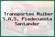 Transportes Ruiber S.A.S. Piedecuesta Santander