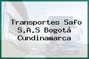 Transportes Safo S.A.S Bogotá Cundinamarca