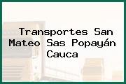 Transportes San Mateo Sas Popayán Cauca