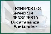 TRANSPORTES SANABRIA - MENSAJERIA Bucaramanga Santander