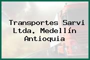Transportes Sarvi Ltda. Medellín Antioquia