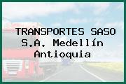 TRANSPORTES SASO S.A. Medellín Antioquia