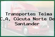 Transportes Teima C.A. Cúcuta Norte De Santander