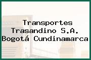 Transportes Trasandino S.A. Bogotá Cundinamarca