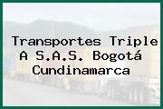Transportes Triple A S.A.S. Bogotá Cundinamarca