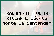 TRANSPORTES UNIDOS RIOCARFE Cúcuta Norte De Santander