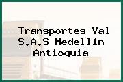 Transportes Val S.A.S Medellín Antioquia