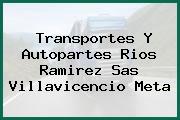 Transportes Y Autopartes Rios Ramirez Sas Villavicencio Meta