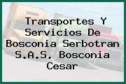 Transportes Y Servicios De Bosconia Serbotran S.A.S. Bosconia Cesar