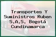 Transportes Y Suministros Ruben S.A.S. Bogotá Cundinamarca