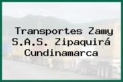 Transportes Zamy S.A.S. Zipaquirá Cundinamarca