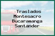 Traslados Montesacro Bucaramanga Santander