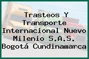 Trasteos Y Transporte Internacional Nuevo Milenio S.A.S. Bogotá Cundinamarca