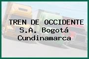 TREN DE OCCIDENTE S.A. Bogotá Cundinamarca