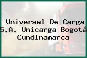 Universal De Carga S.A. Unicarga Bogotá Cundinamarca
