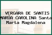 VERGARA DE SANTIS MARÚA CAROLINA Santa Marta Magdalena
