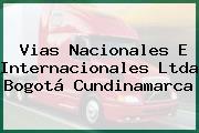 VÍAS NACIONALES E INTERNACIONALES LTDA. Bogotá Cundinamarca