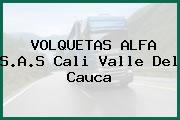 VOLQUETAS ALFA S.A.S Cali Valle Del Cauca