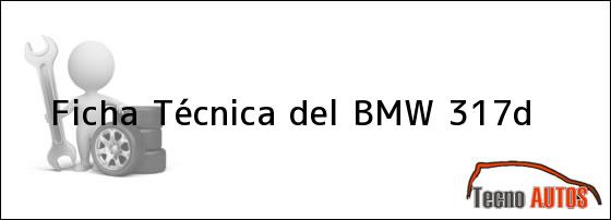 Ficha Técnica del <i>BMW 317d</i>