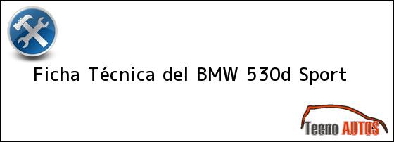 Ficha Técnica del <i>BMW 530D Sport</i>