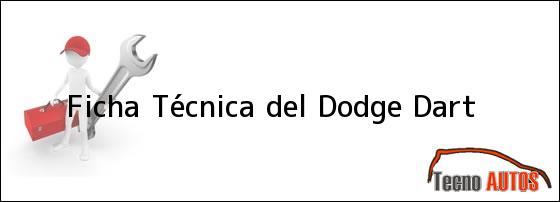 Ficha Técnica del Dodge Dart