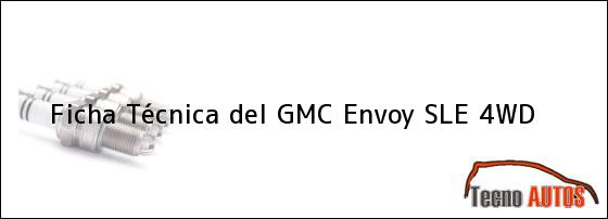 Ficha Técnica del GMC Envoy SLE 4WD