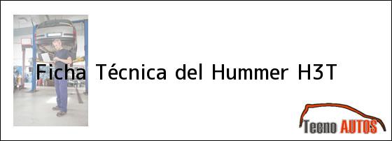 Ficha Técnica del Hummer H3T