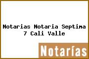 Notarias Notaria Septima 7 Cali Valle