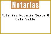 Notarias Notaria Sexta 6 Cali Valle