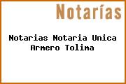 Notarias Notaria Unica Armero Tolima