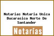Notarias Notaria Unica Bucarasica Norte De Santander