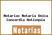 Notarias Notaria Unica Concordia Antioquia