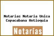 Notarias Notaria Unica Copacabana Antioquia
