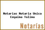 Notarias Notaria Unica Coyaima Tolima