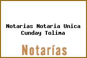 Notarias Notaria Unica Cunday Tolima