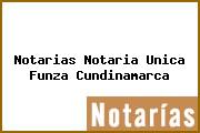 Notarias Notaria Unica Funza Cundinamarca