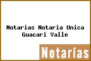 Notarias Notaria Unica Guacari Valle