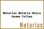 Notarias Notaria Unica Guamo Tolima