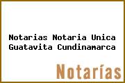 Notarias Notaria Unica Guatavita Cundinamarca
