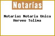 Notarias Notaria Unica Herveo Tolima