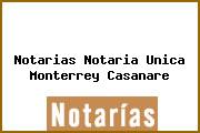 Notarias Notaria Unica Monterrey Casanare
