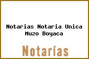 Notarias Notaria Unica Muzo Boyaca