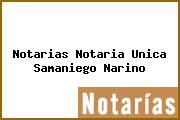 Notarias Notaria Unica Samaniego Narino