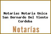 Notarias Notaria Unica San Bernardo Del Viento Cordoba